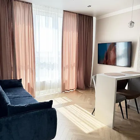 Apartment літературна, фонтан, аркадія *